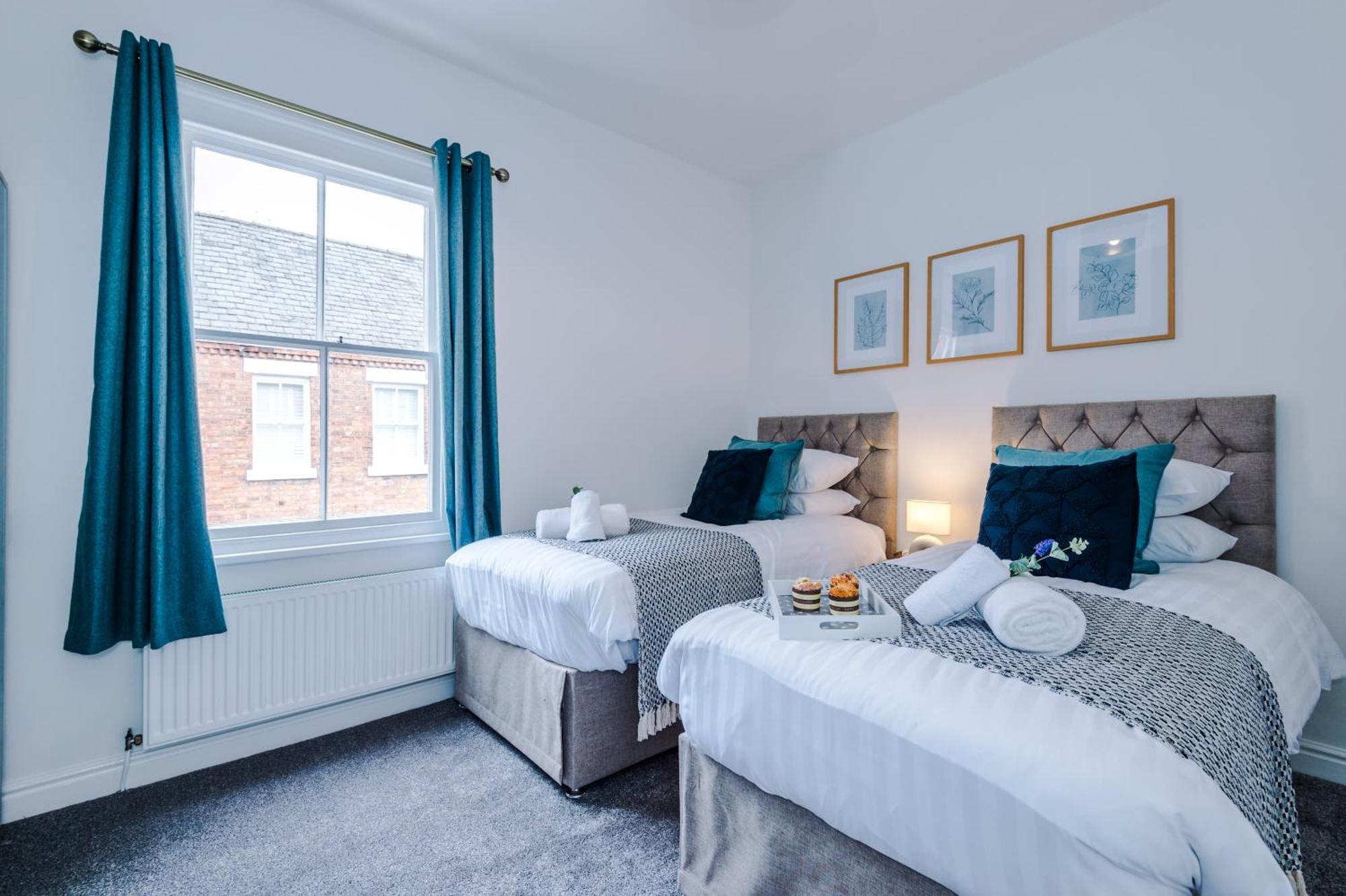 New! Stunning 2-Bed City-Centre Home In Chester By 53 Degrees Property - Ideal For Couples & Groups - Sleeps 6! Luaran gambar